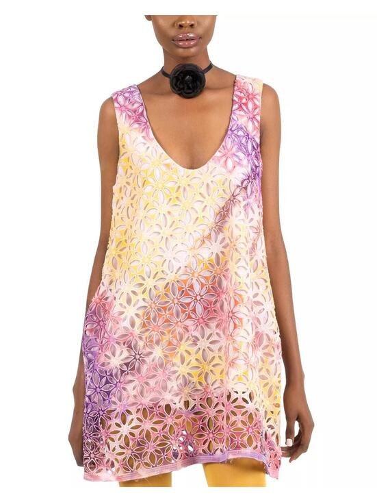 Busayo Dresses & Skirts - 425$ Busayo Fadeyi Lace Mini Dress Sleeveless Women's Size S Multicolor